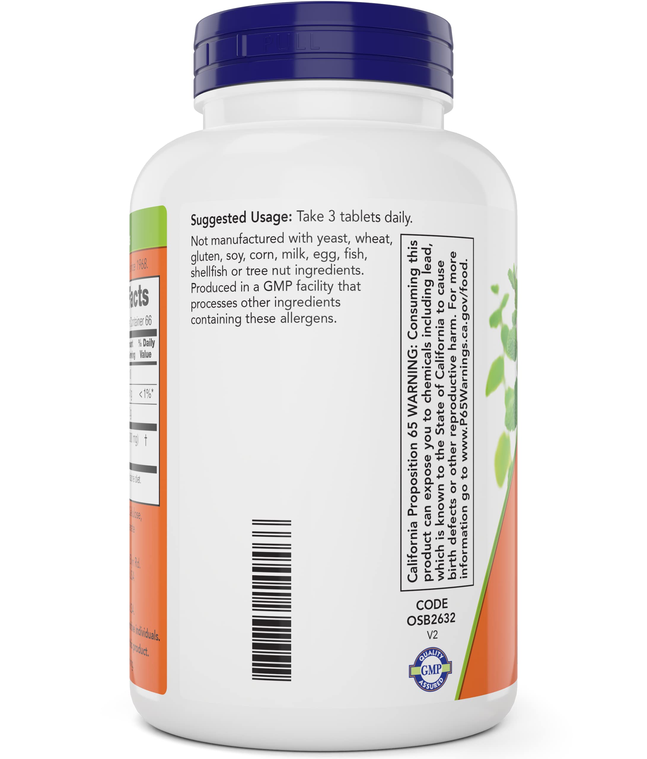 NOW Foods chlorella vegan non-GMO product suitable for plant-based diets