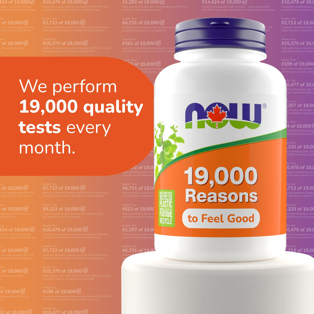 NOW Foods Chromium Picolinate ingredients panel with 200 mcg per capsule