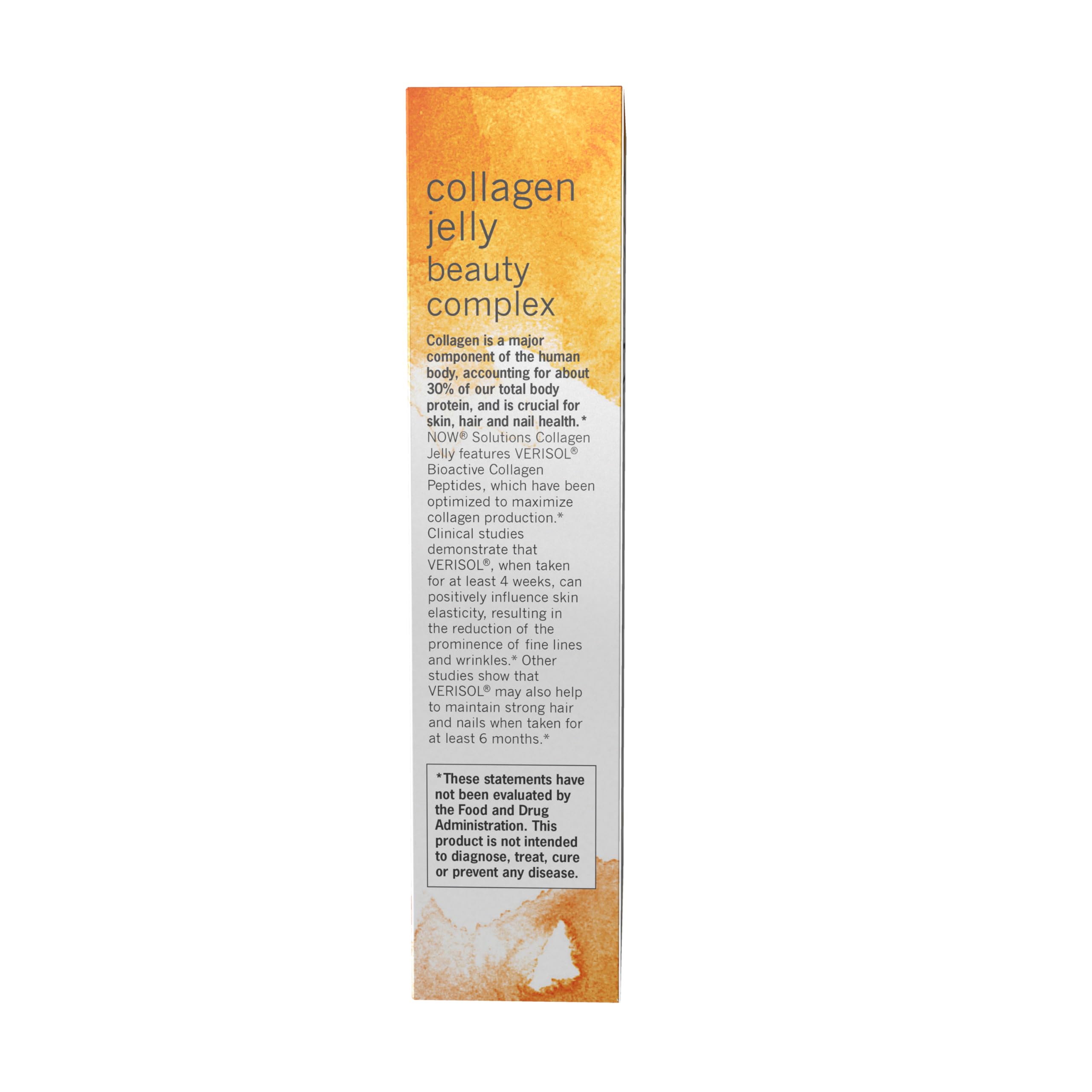 NOW Foods Collagen Jelly Beauty Complex pour into glass for easy on-the-go beauty routines