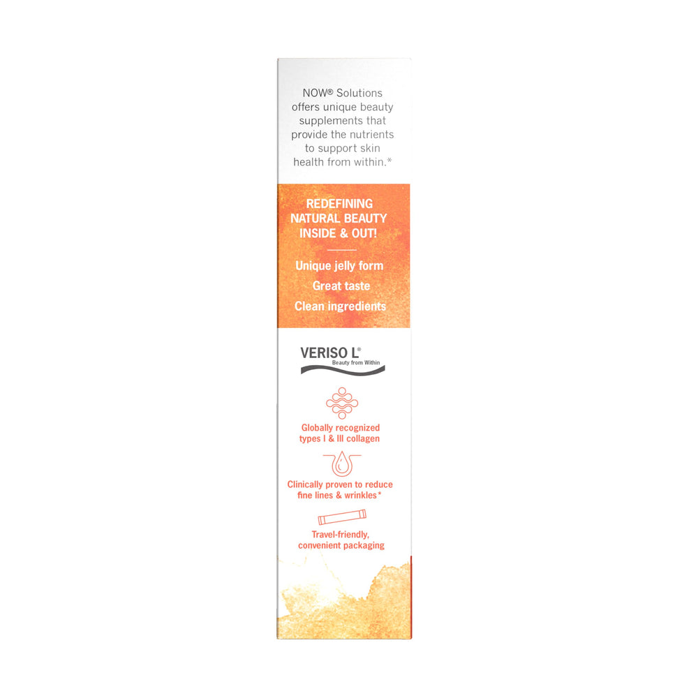 NOW Foods Collagen Jelly Beauty Complex sticks ready to eat from fridge for a quick daily collagen snack