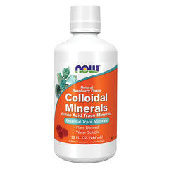 NOW Foods raspberry minerals being diluted in water for daily intake