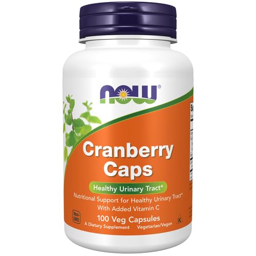 NOW Foods Cranberry Concentrate bottle-front, ideal for easy daily supplement routine.
