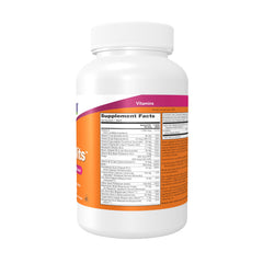 NOW Foods Daily Vits tablet close-up showing small, convenient one-a-day dose.