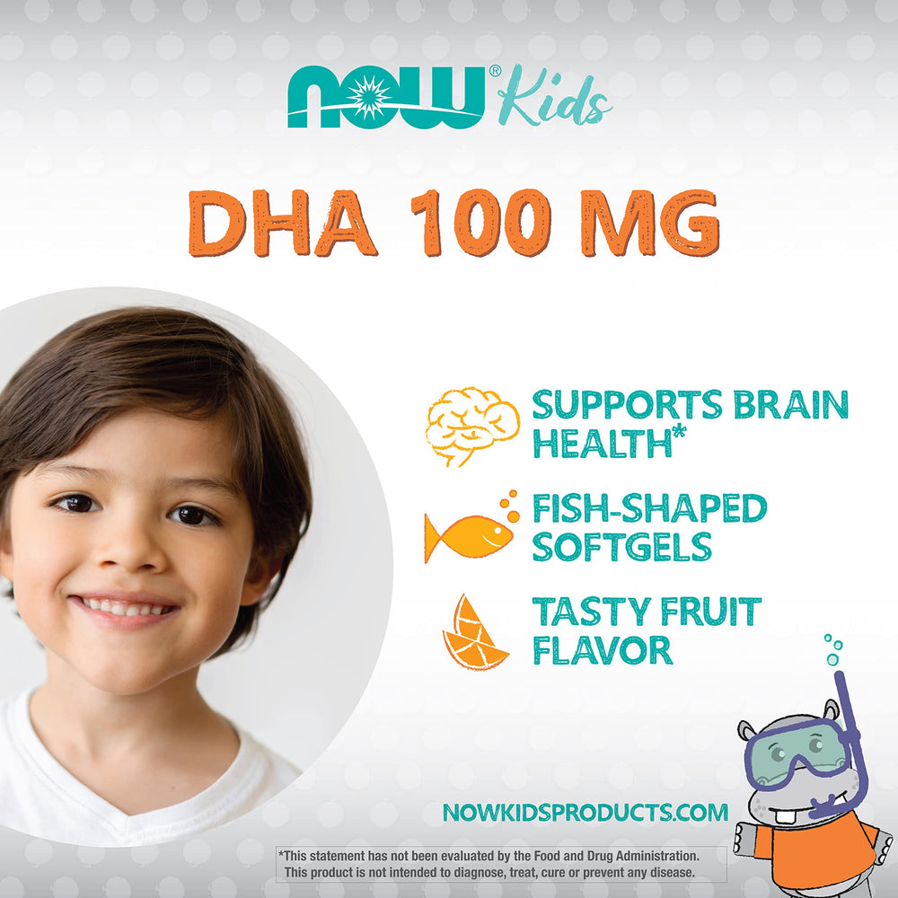 NOW Foods DHA Kids GMP-certified quality control underlines safety and purity.