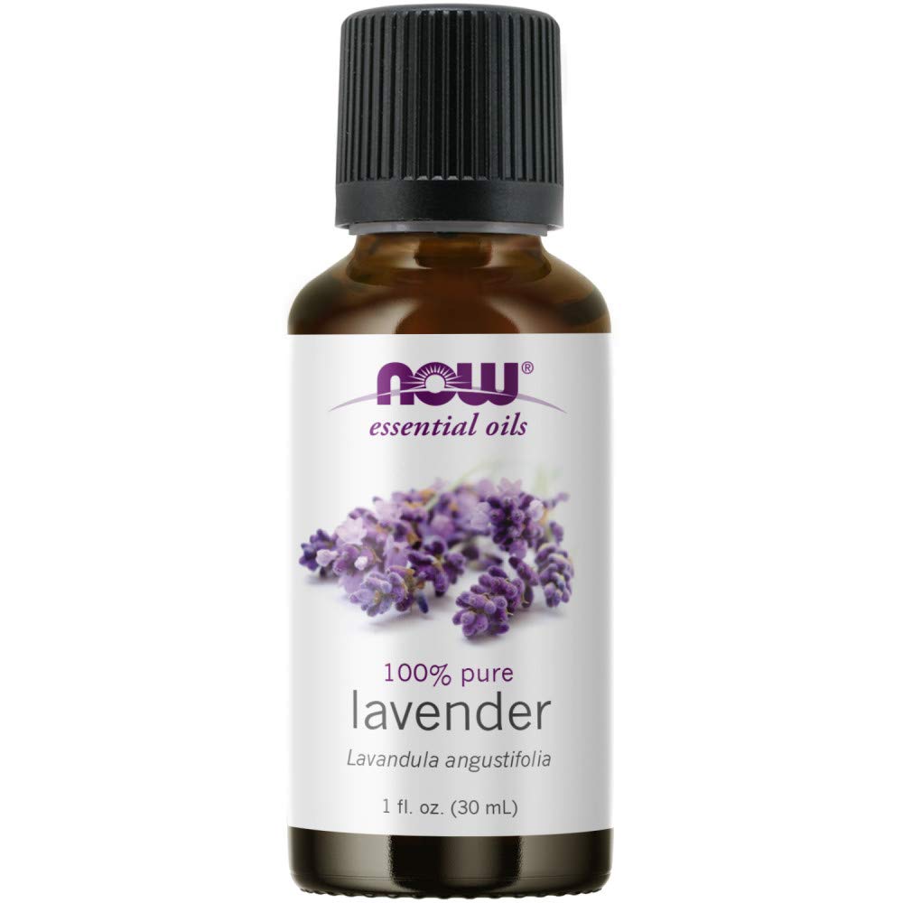NOW Foods diffuser with essential oils creating a soothing room ambiance