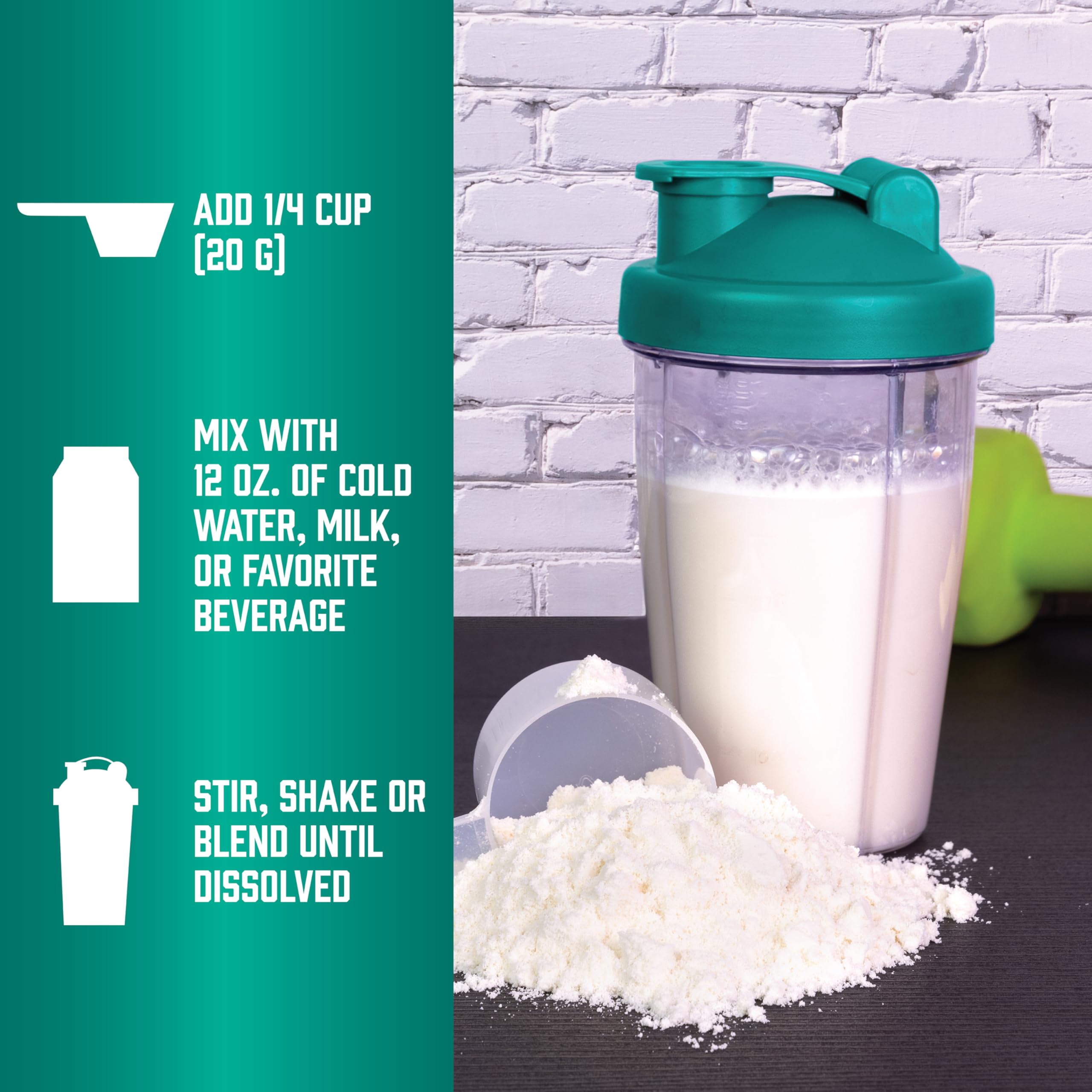 NOW Foods Egg White Protein shake mix with unflavored option.