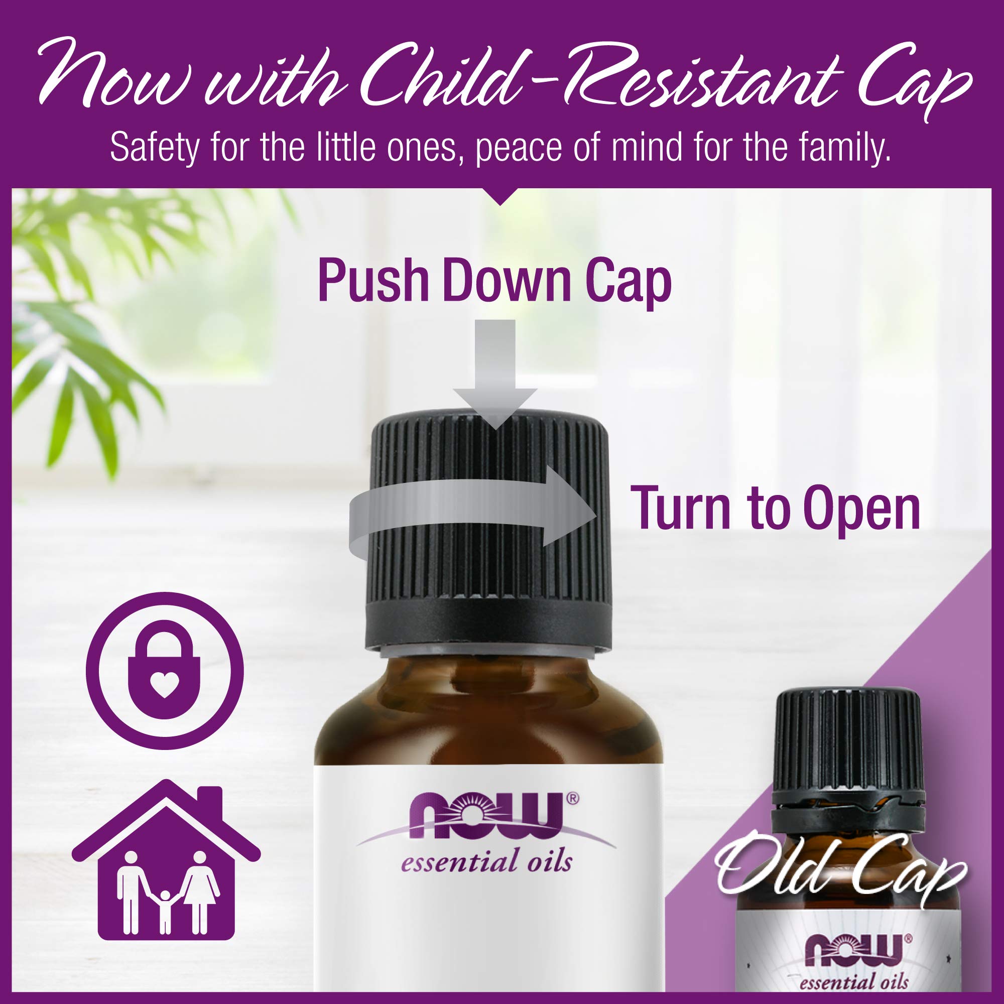 NOW Foods eucalyptus oil creates a fresh, clean room ambiance.