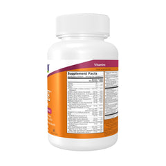 NOW Foods Eve bottle back showing dosage and ingredient notes for GI-friendly use