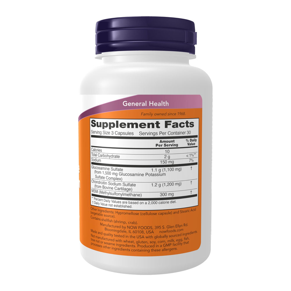 NOW Foods capsules closeup highlighting compact form for mobility.