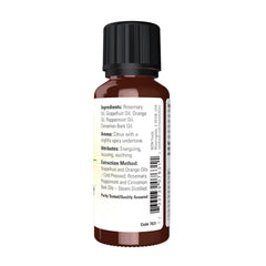 NOW Foods Good Morning Sunshine in diffuser session highlighting uplifting scent