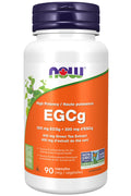 NOW Foods Green Tea Extract 200 mg EGCg, 80% Catechins – Free Radical Scavenger, 90 Veg Capsules