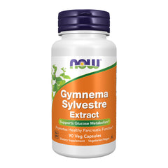 NOW Foods Gymnema Sylvestre 400 mg bottle for daily wellness support.