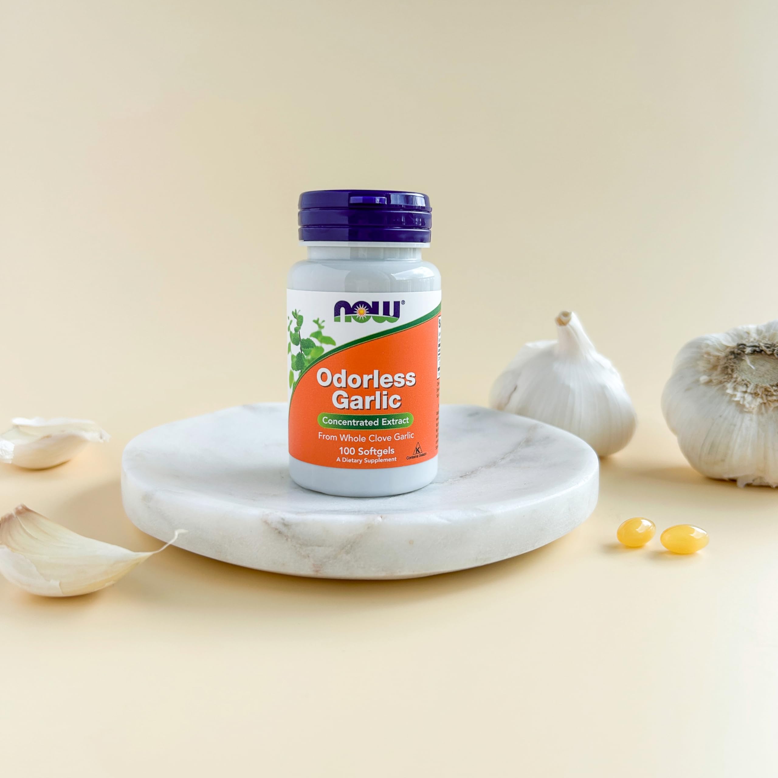 NOW Foods Halal Kosher certifications seal, indicating compliant production.