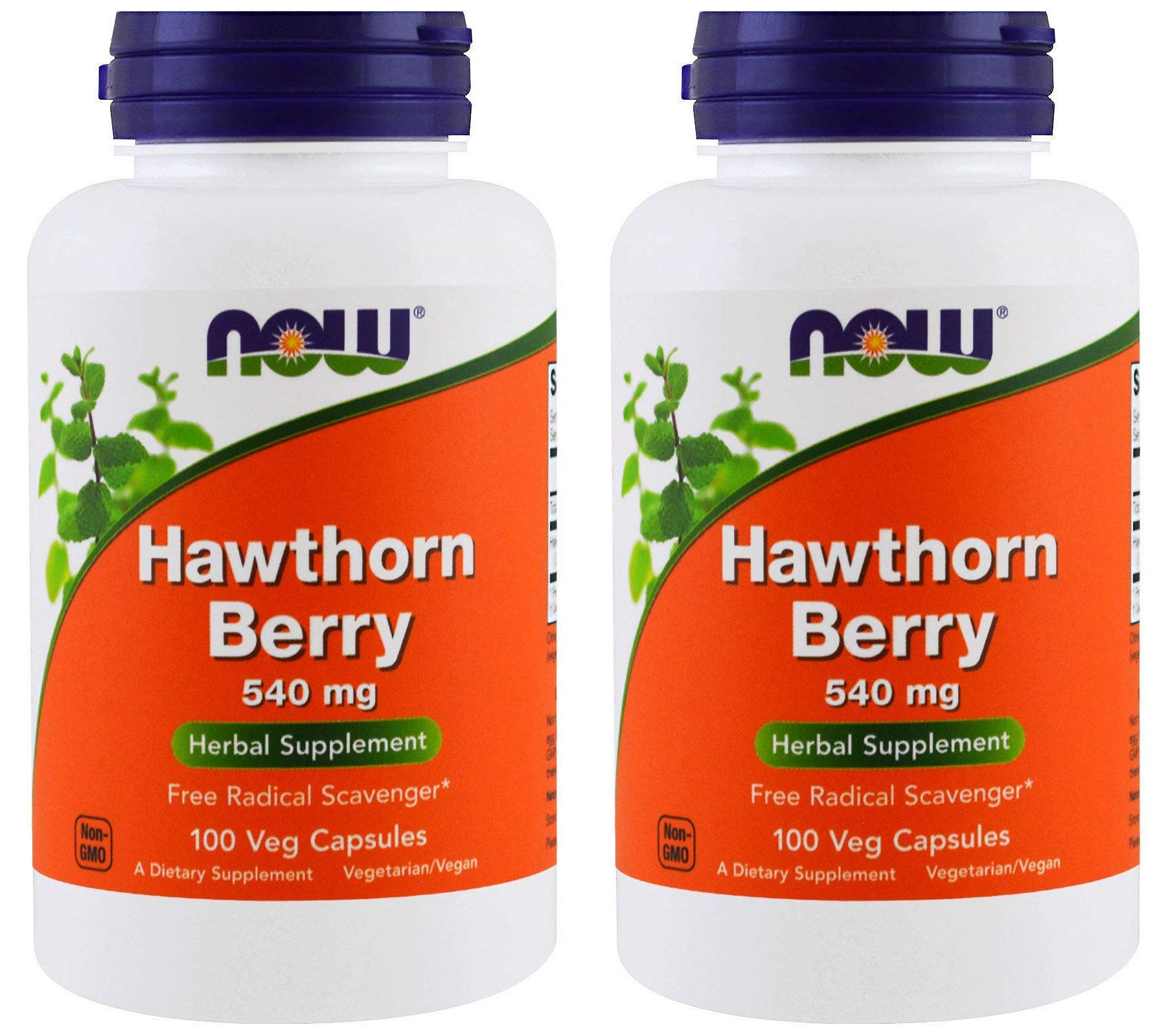 NOW Foods Hawthorn Berry 540 mg bottle, ideal for daily herbal routine.