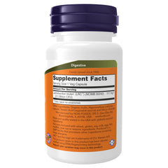 NOW Foods Heart Health Probiotic capsules shown for convenient daily use.