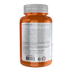 NOW Foods HMB 1000 mg tablets close-up highlighting compact daily use