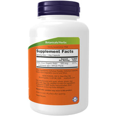 NOW Foods Kelp bottle labeling shows vegan and non-GMO certifications