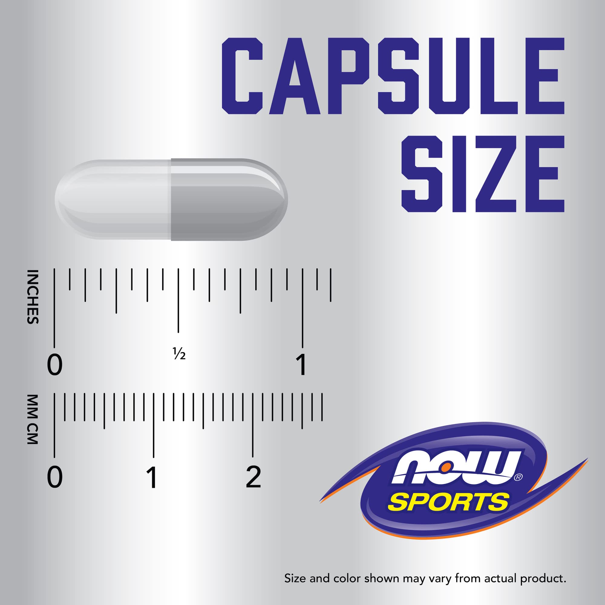 Label details of NOW Foods Kre-Alkalyn Creatine showing 750 mg per capsule
