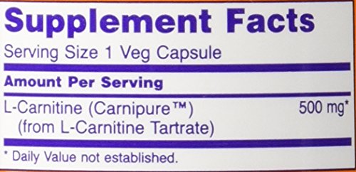 NOW Foods L-Carnitine USA packaging image emphasizes domestic production
