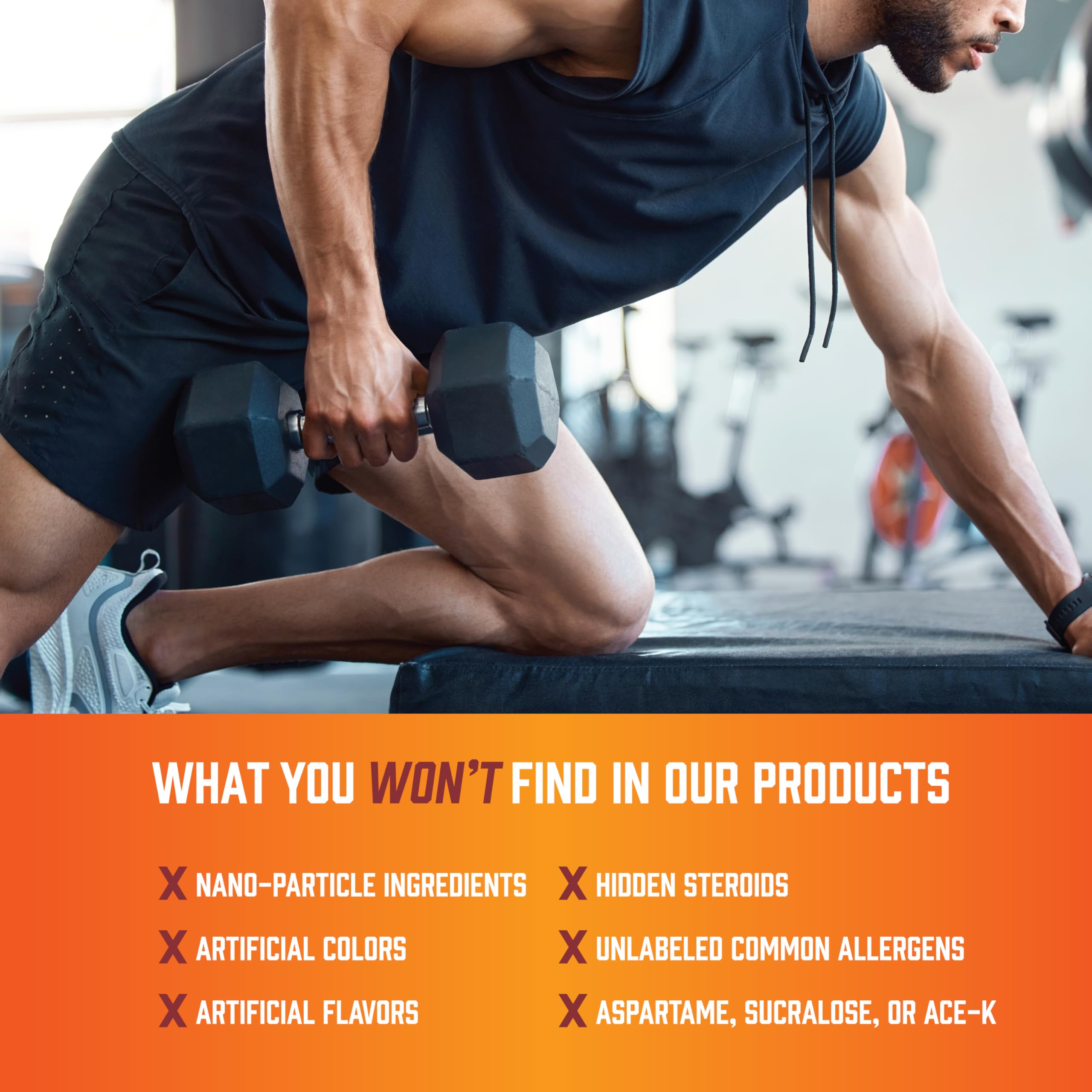 NOW Foods L-Glutamine front-of-bottle shot