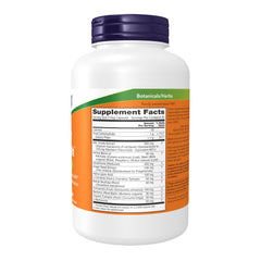 NOW Foods Liver Refresh label close-up highlighting milk thistle extract for liver care.