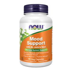 NOW Foods Mood Support bottle with St. John’s Wort for mood balance