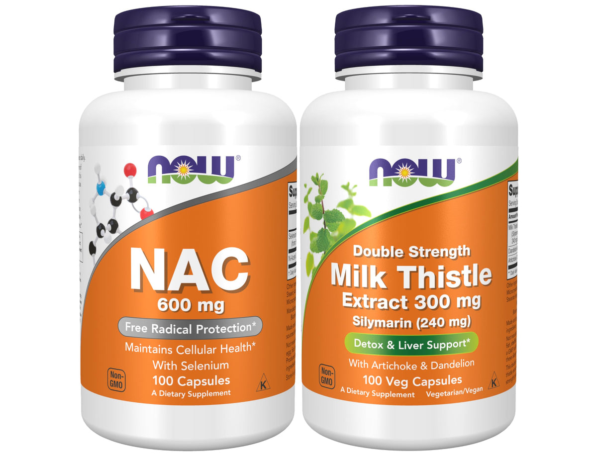 NOW Foods NAC 600 mg with Selenium capsules ideal for a simple daily wellness routine.