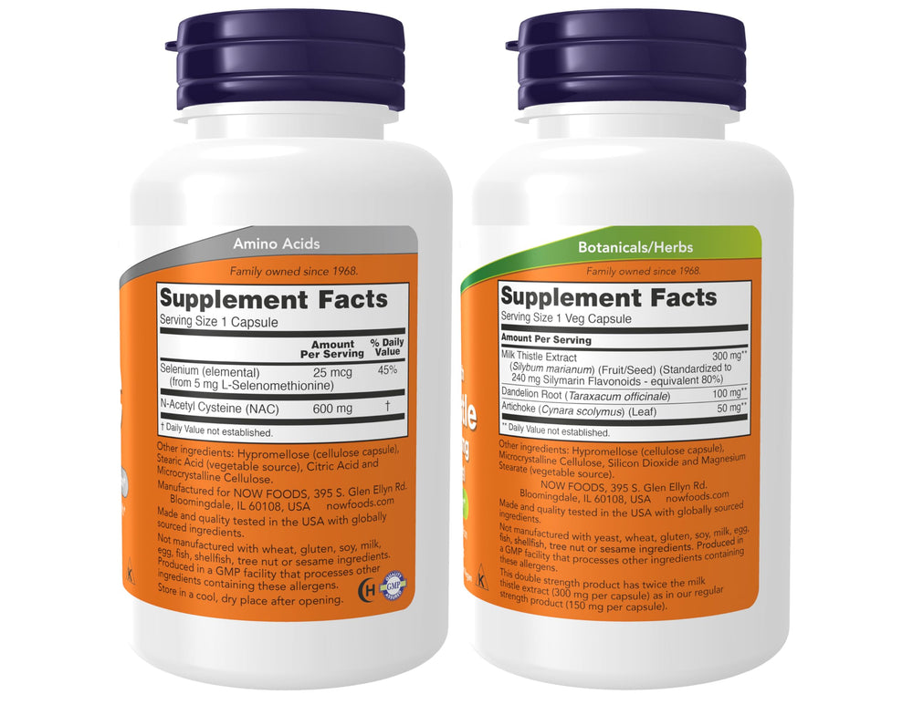 NOW Foods NAC 600 mg capsules close-up highlighting easy-to-swallow daily dosing.