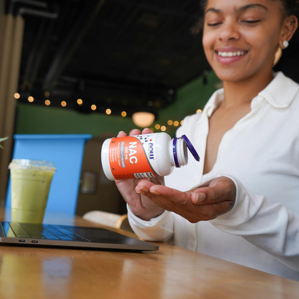 NOW Foods NAC 600 mg with Selenium ingredients list