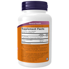 NOW Foods NAC Quercetin Zinc capsules close-up showing capsule texture