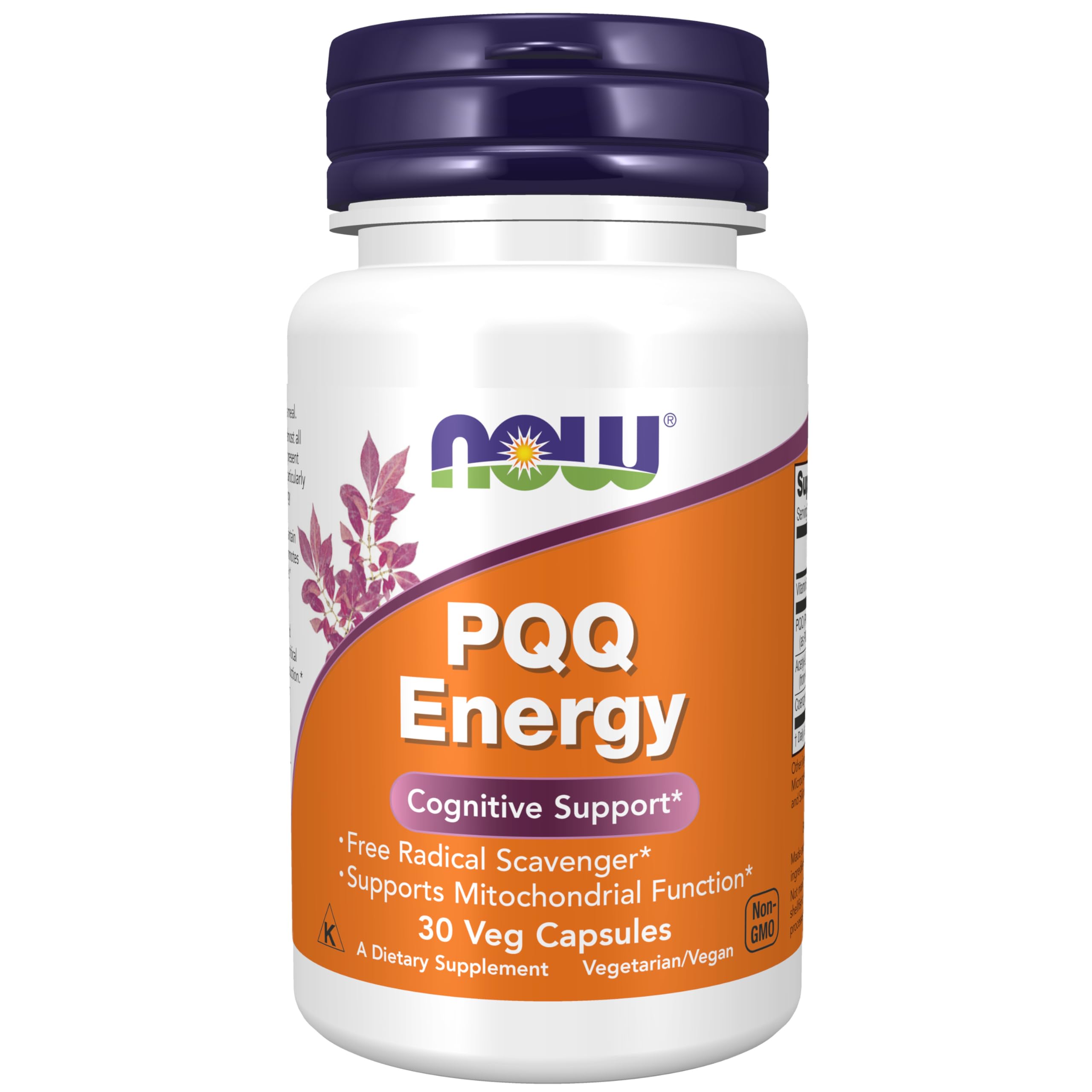 NOW Foods PQQ Energy bottle for daily energy support