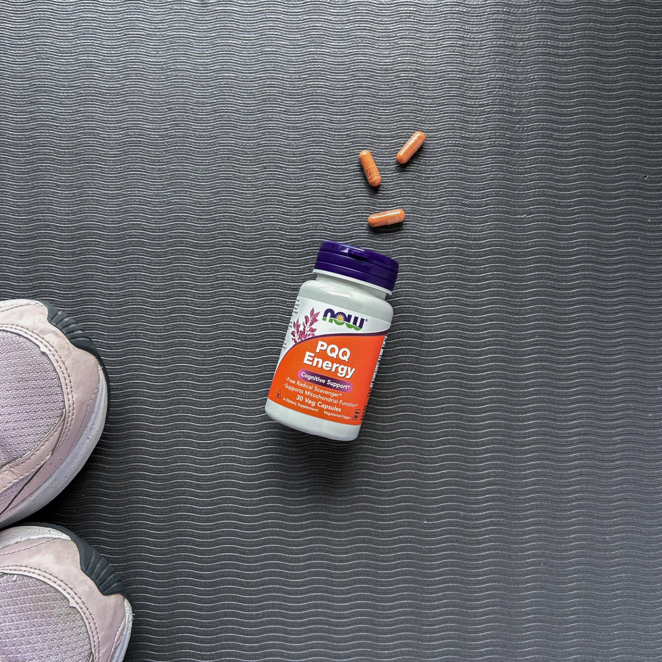NOW Foods PQQ Energy label highlighting free radical scavenger potential