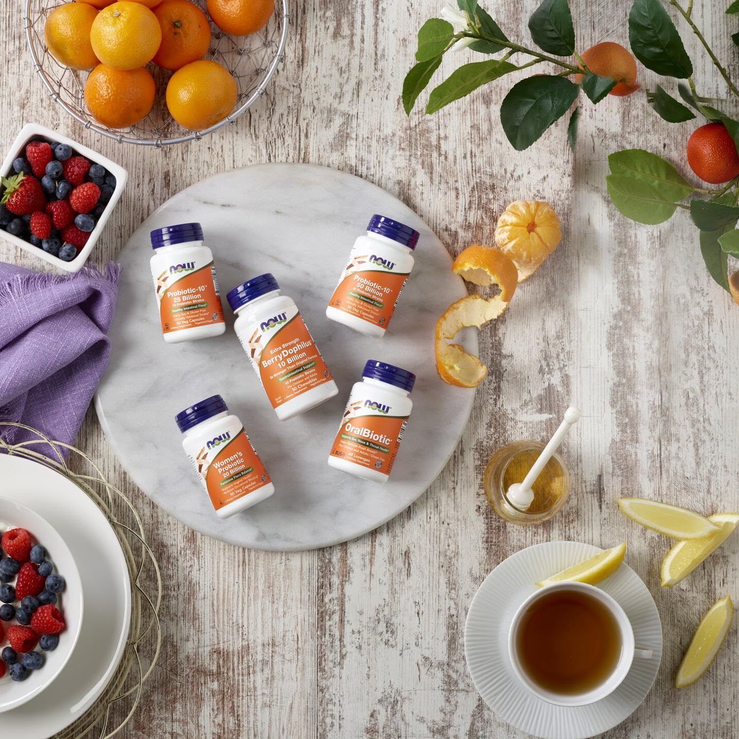 NOW Foods DNA-verified probiotic strains emphasize identity and quality