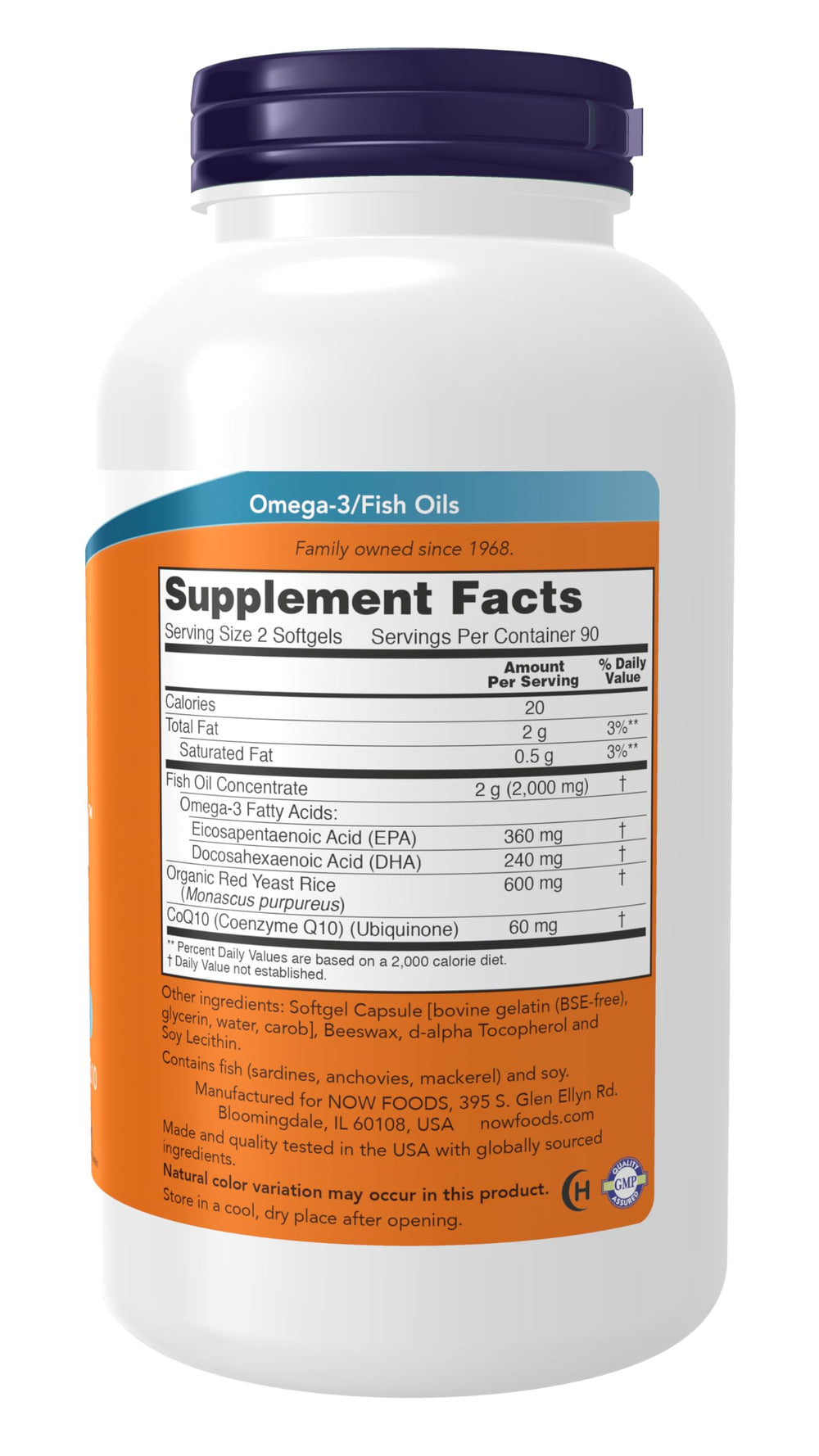 NOW Foods Red Omega softgels closeup for easy daily ingestion