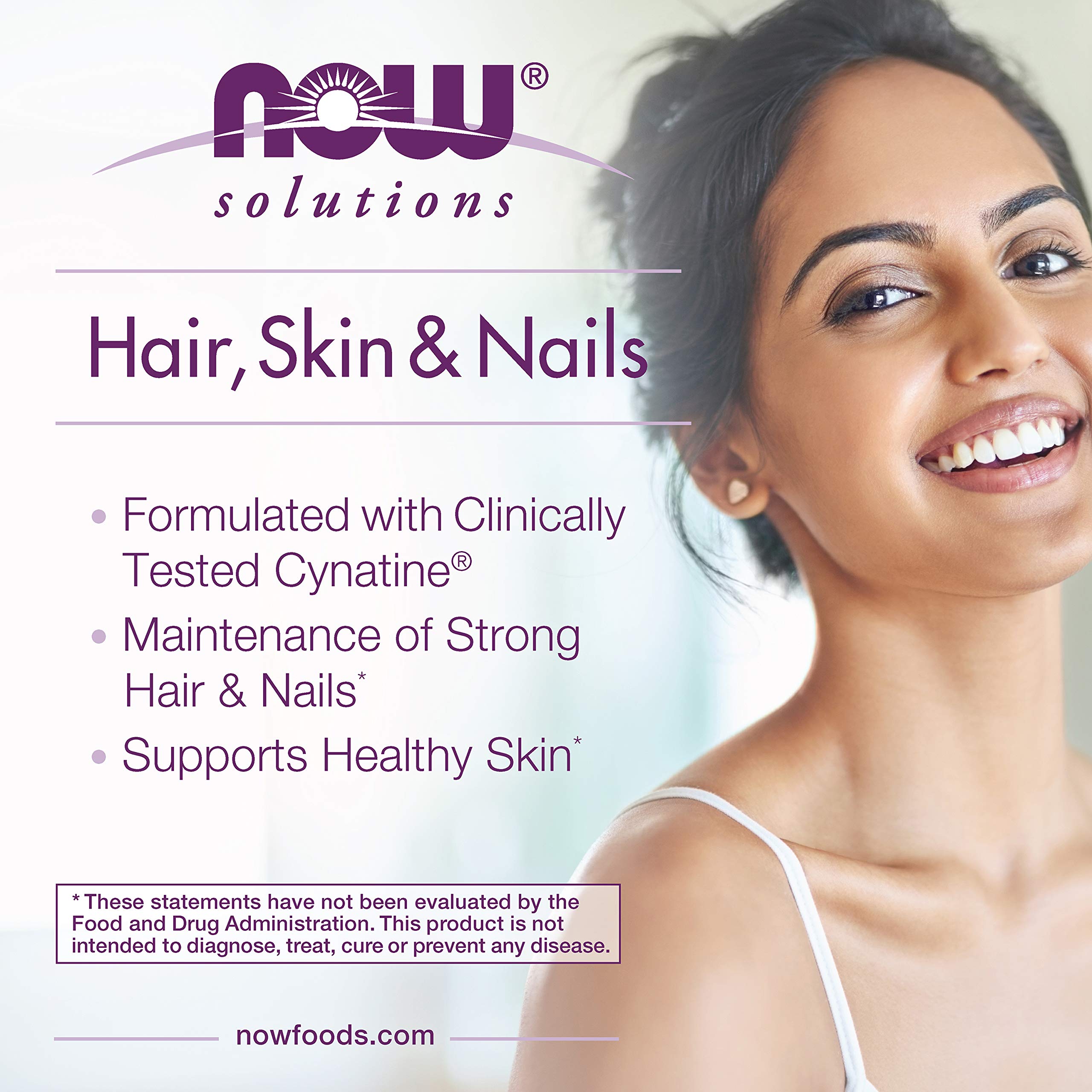 NOW Foods Solutions skin-moisture-label close-up suggesting hydration support.
