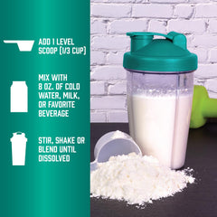 NOW Foods Whey Protein high BV image showcases premium protein quality.