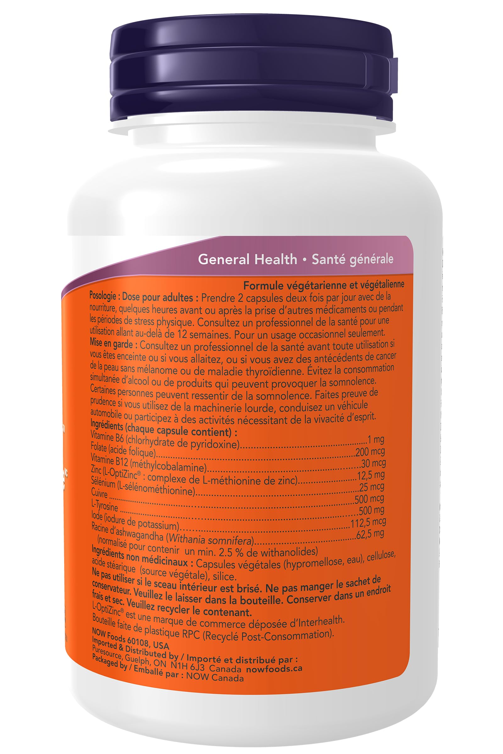NOW Foods Thyroid Energy capsules—easy daily supplement for healthy energy and metabolism.