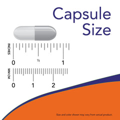 NOW Foods L-Tyrosine dietary supplement on a desk for steady daily use