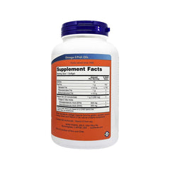 NOW Foods Ultra Omega-3 enteric-coated softgels for smoother digestion.