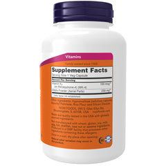 NOW Foods Vitamin K-2 MK-4 capsules close-up ideal for daily routine