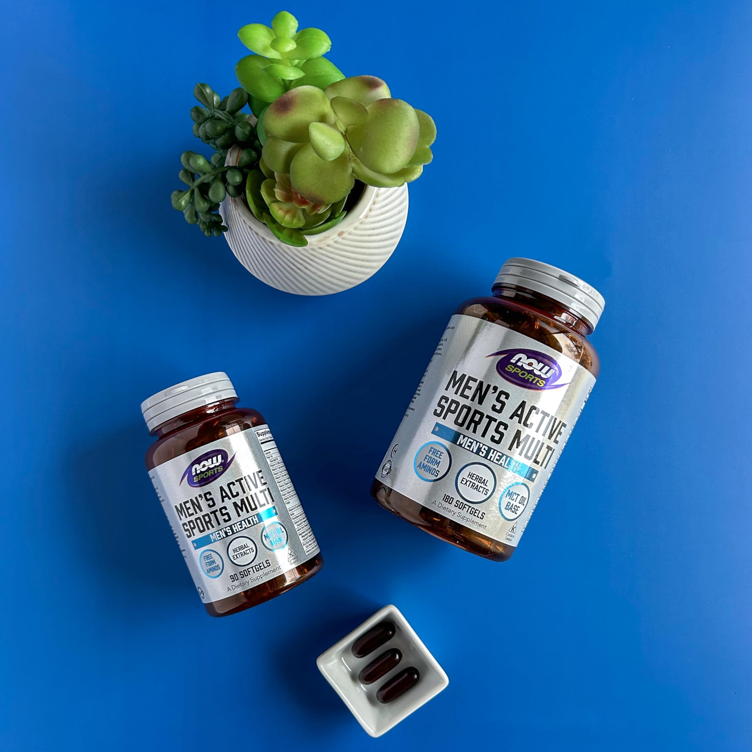 NOW Foods ZMA Tribulus Herbal Extracts image suggests mineral and herbal blend for active evenings.