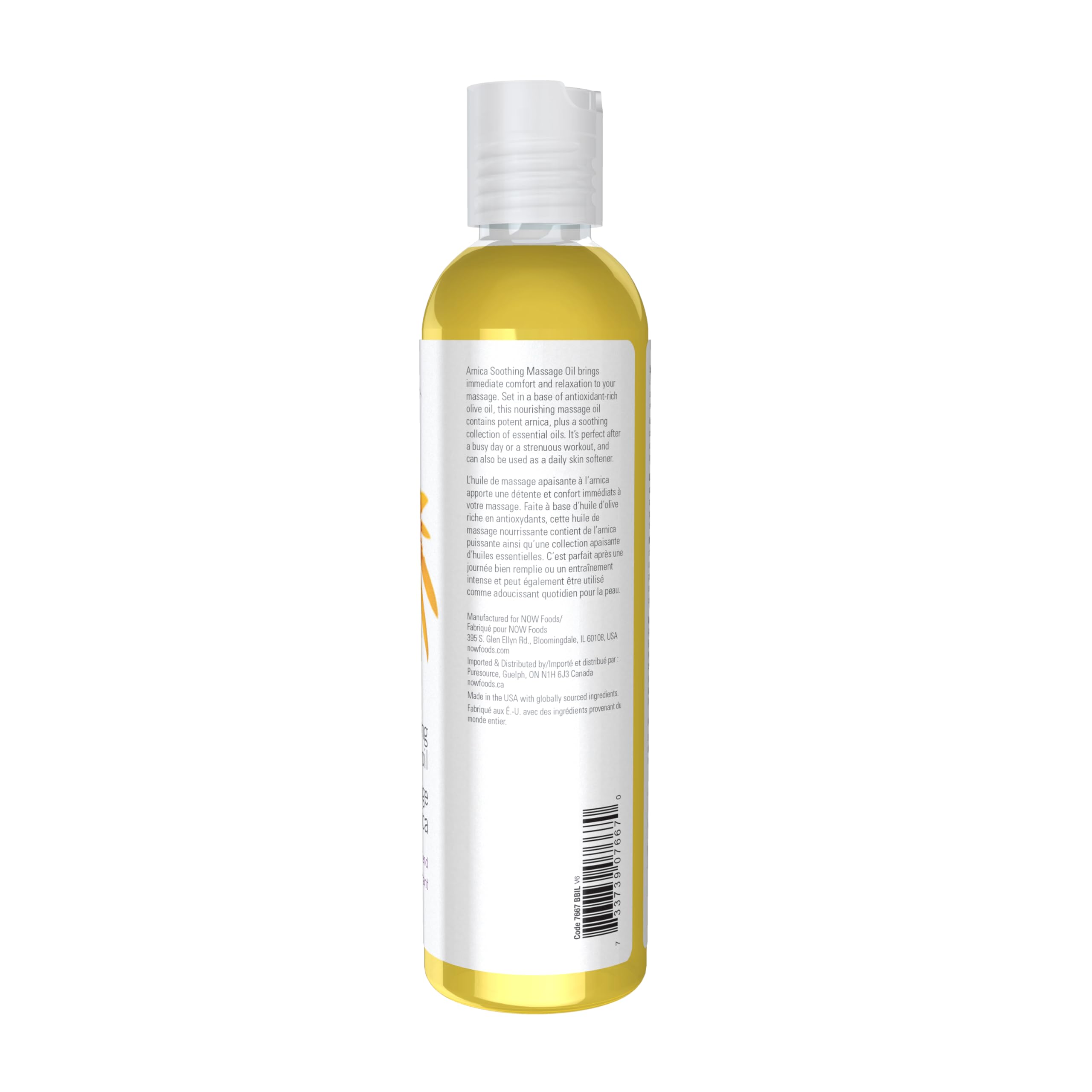 NOW Solutions Arnica Aceite de Masaje, mezcla antioxidante para piel suave