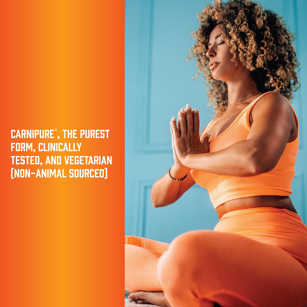 NOW Foods L-Carnitine Liquid vegan formula in GMP-certified packaging.