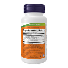 NOW Foods Saw Palmetto softgels closeup showing capsules and pumpkin seed oil base