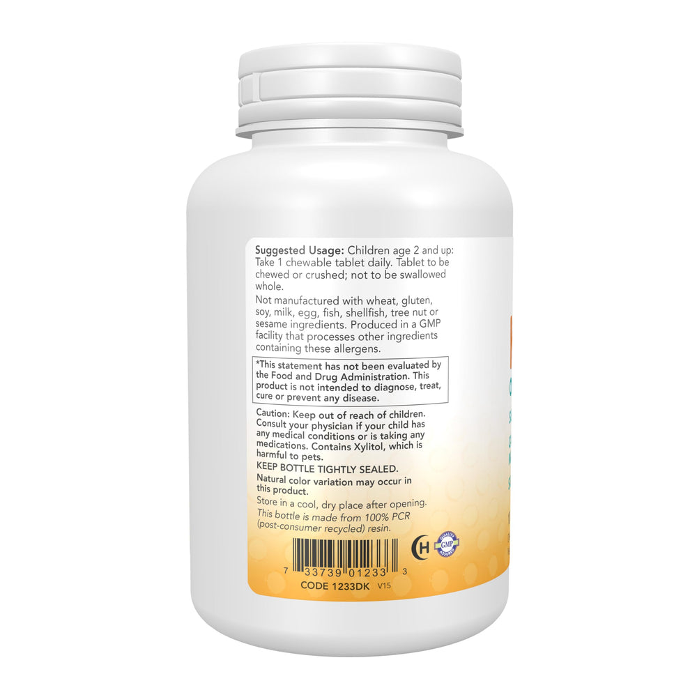 Calcium citrate and magnesium ingredients listed on label