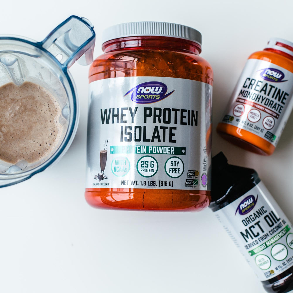 NOW Foods made-in-USA packaging highlights local craftsmanship.