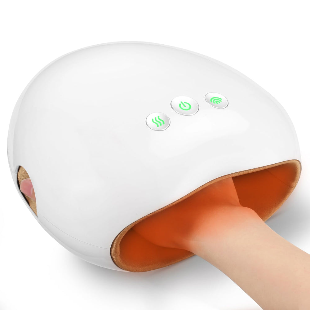 NOWWISH Hand Massager with heat settings for soothing at-home relief.