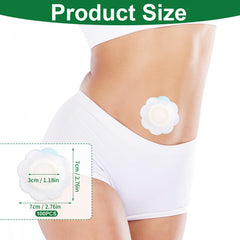 NQEUEPN self-adhesive castor pad on breathable spunlace cloth for comfortable use