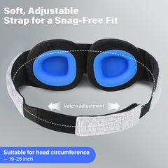 NSONER Reusable, washable moisture eye mask ideal for travel