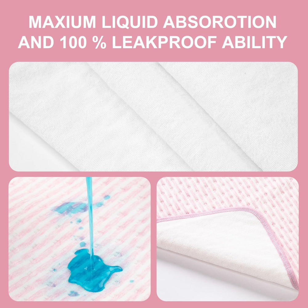 Ntoaujao bed pad breathable-absorbent middle layer keeps surfaces drier.